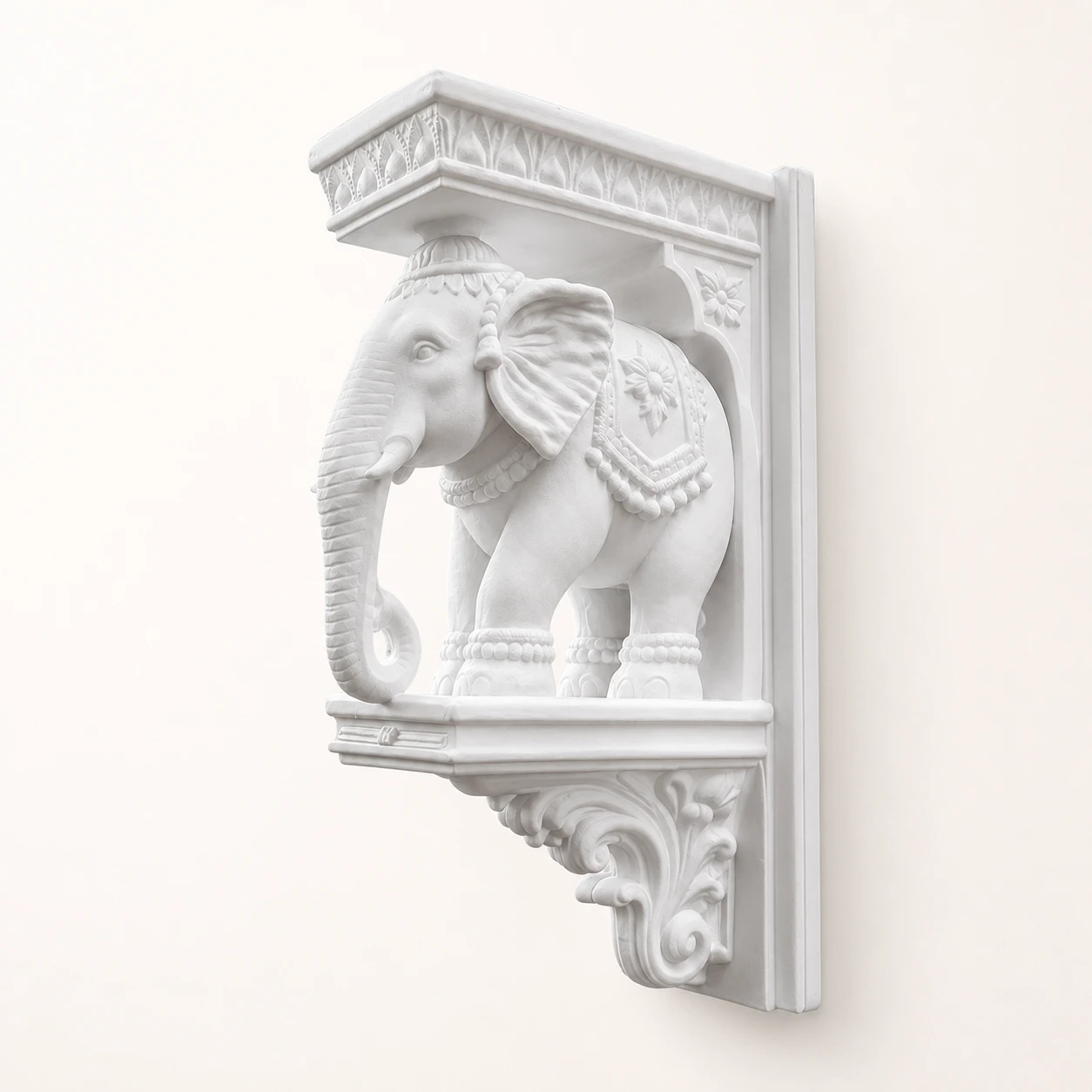 Custom order elephant wall bracket